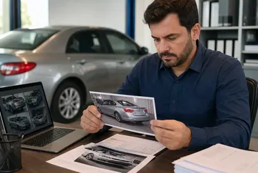Profissional trabalhando no desbloqueio de sinistro de veículo em Breves.